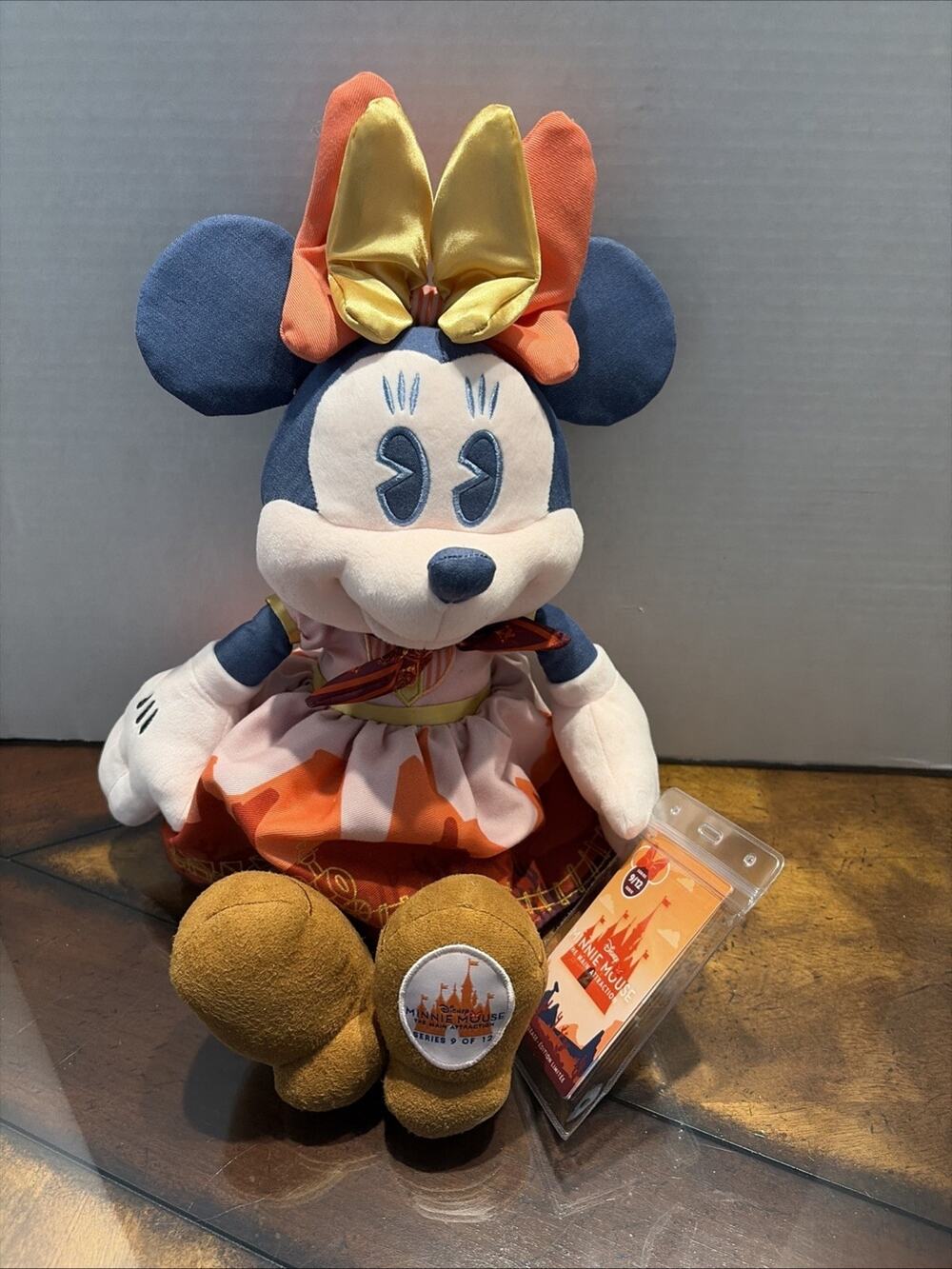 Disney Minnie Mouse Main Attraction Big Thunder Mtn Railroad Plush Doll 9/12
